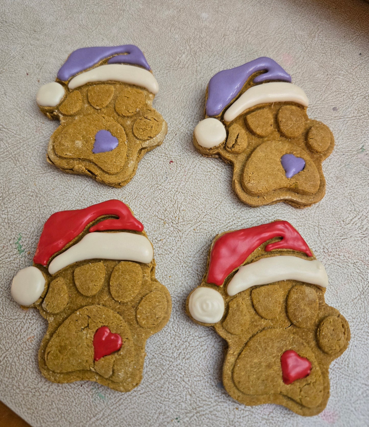 Christmas Dog Cookies 🎄