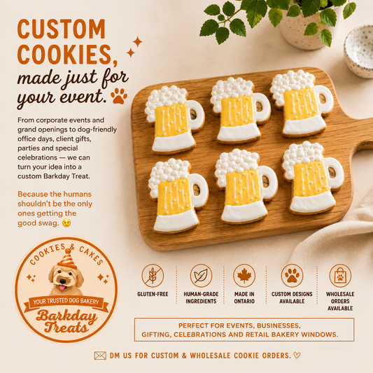 Custom Dog Cookies for Every Occasion🐾