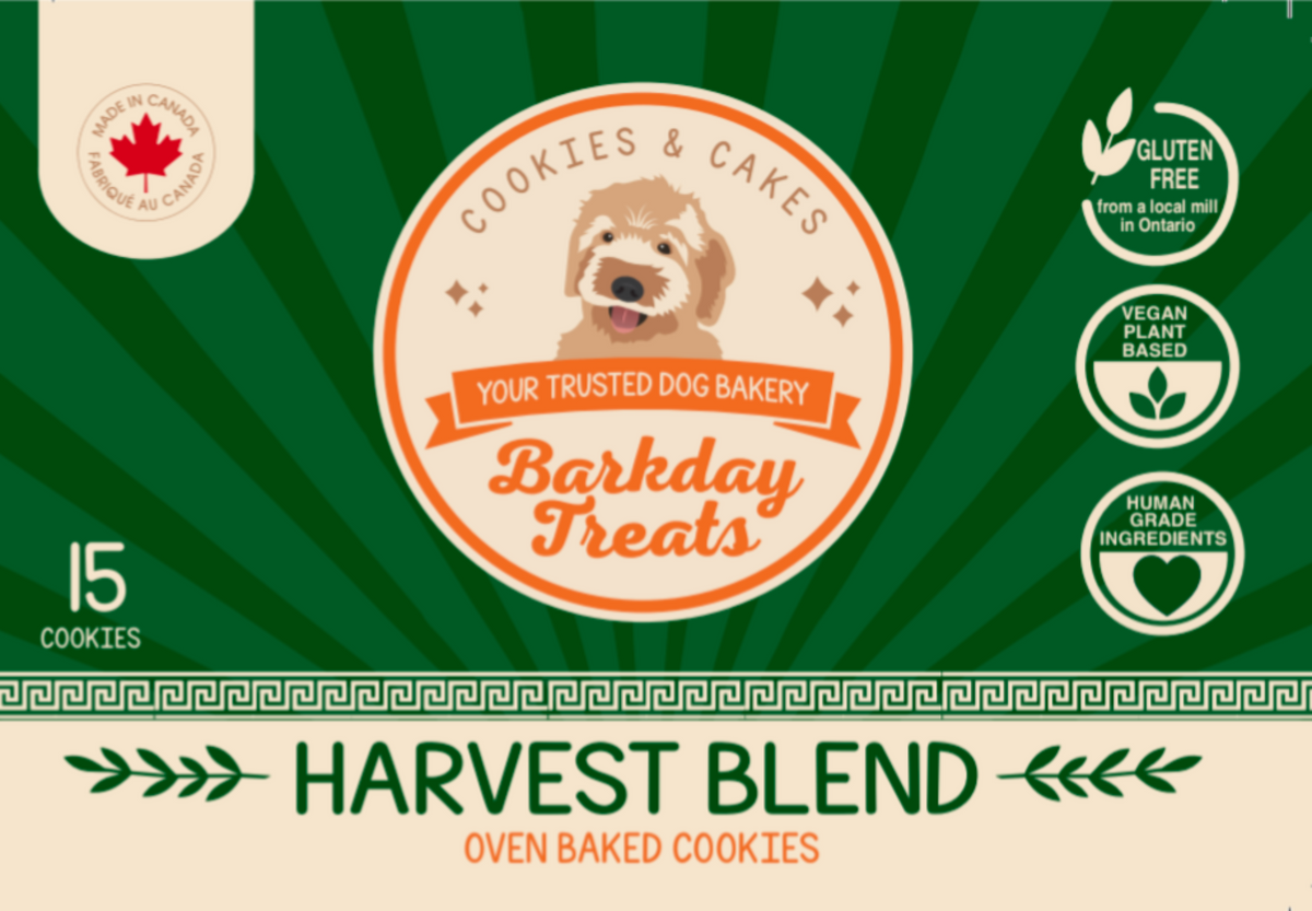 Harvest Blend Dog Cookies